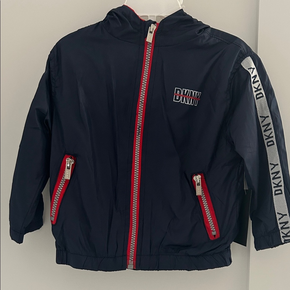 DKNY RainJacket Windbreaker 24  months new with tags